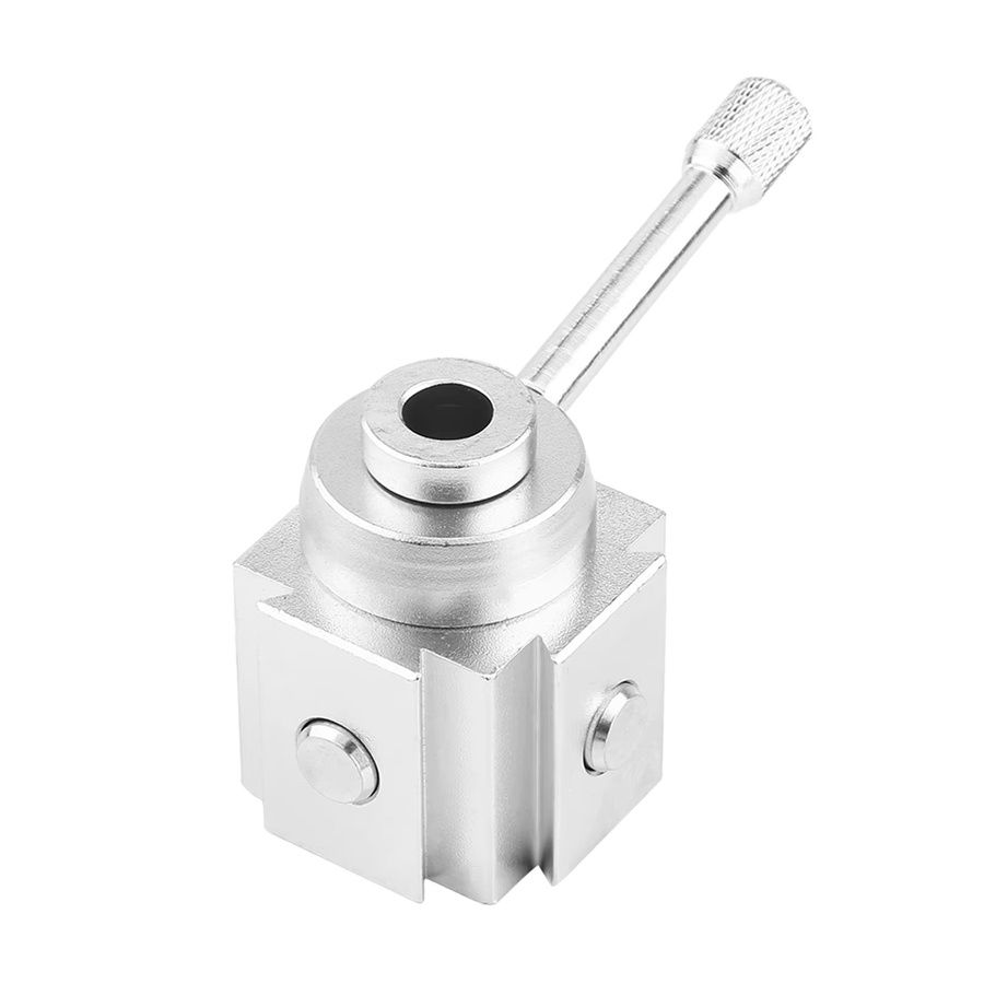 ZJCHAO Werkzeughalter Set aus Aluminiumlegierung für Mini-Drehmaschinen in Silber - Bild 3