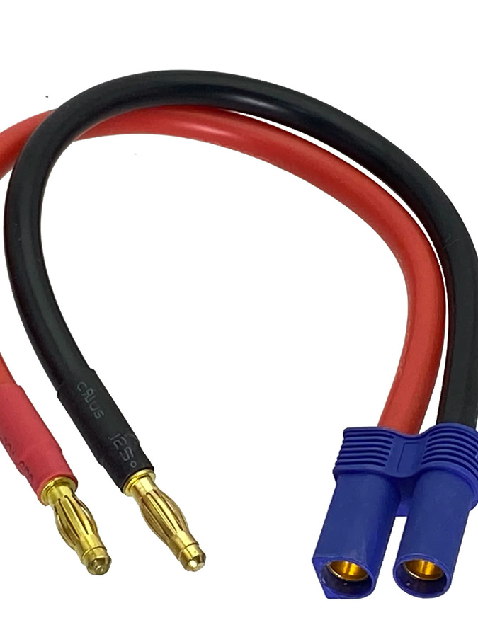 EC5-Buchse auf 4 mm Bananenstecker Kabel mit 10 AWG für Icharger308 und 406 Ladegeräte, 20 cm Länge, Mehrfarbig - Bild 5