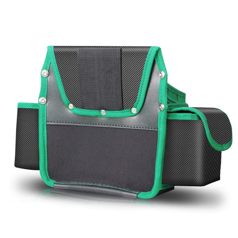 LAOA Plus Size Elektriker-Hüfttasche aus schwarzem 1680D-Oxford-Stoff als multifunktionale Werkzeugtasche - Bild 2