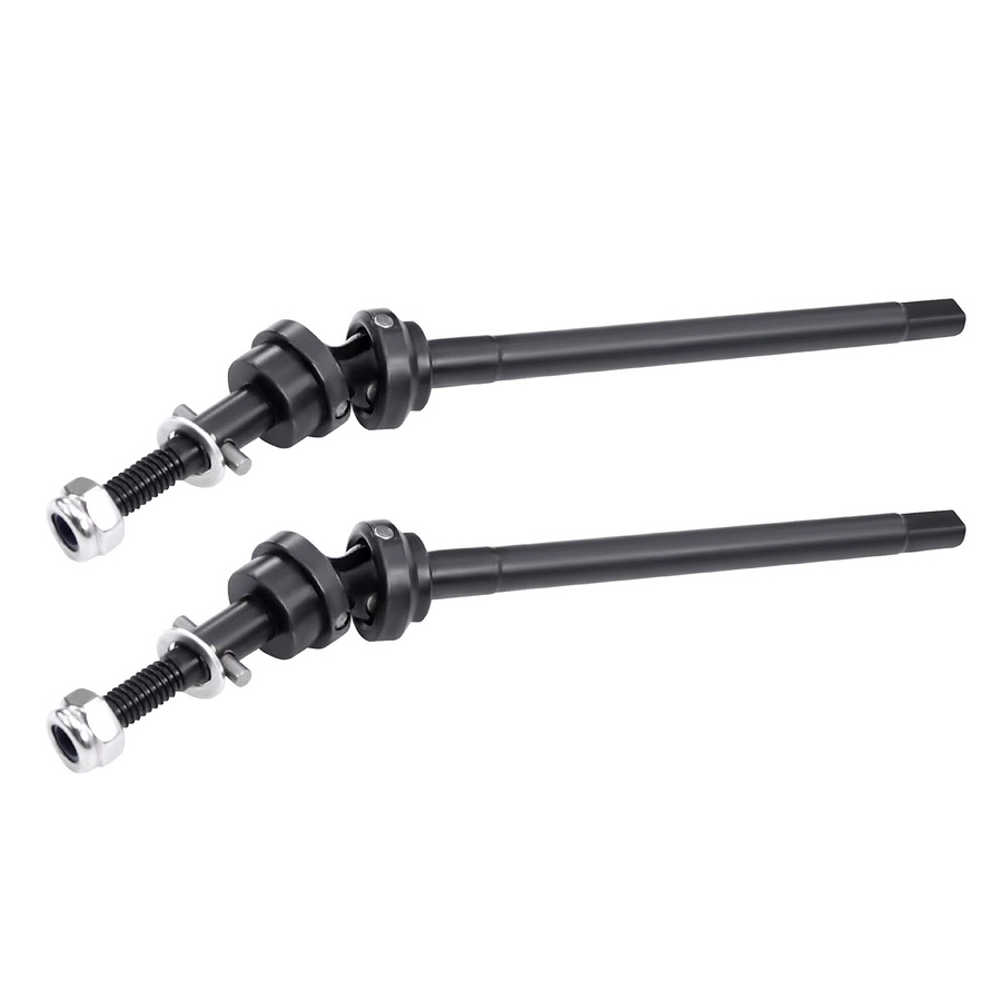 FACSNY CVD-Antriebswelle vorne, 3-teiliges Set, 1:10, Metall, Schwarz - Bild 2