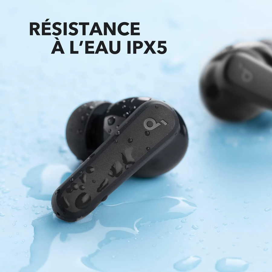 Soundcore by Anker R50i Wireless Bluetooth In-Ear Kopfhörer mit 10 mm Treibern und anpassbarem EQ in Schwarz oder Weiß - Bild 3