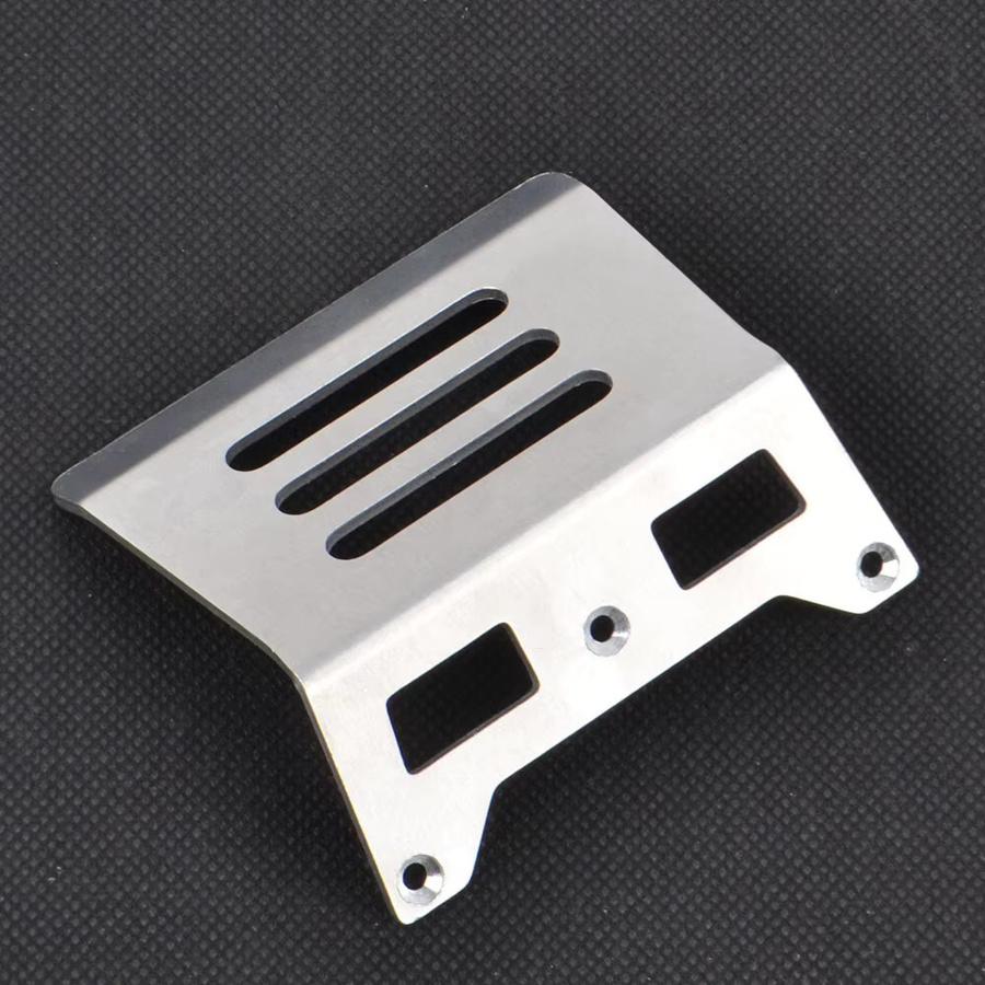 Tamiya Frontstoßstange, 1/10, Aluminiumlegierung, 1-teiliges Set - Bild 2