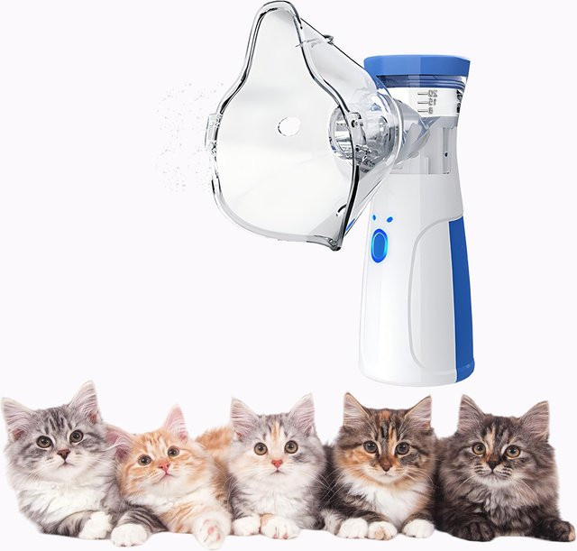 Fireurus Pet Asthma Inhalator Vernebler in Weiß zur Linderung von Atemwegsbeschwerden für Haustiere - Bild 1