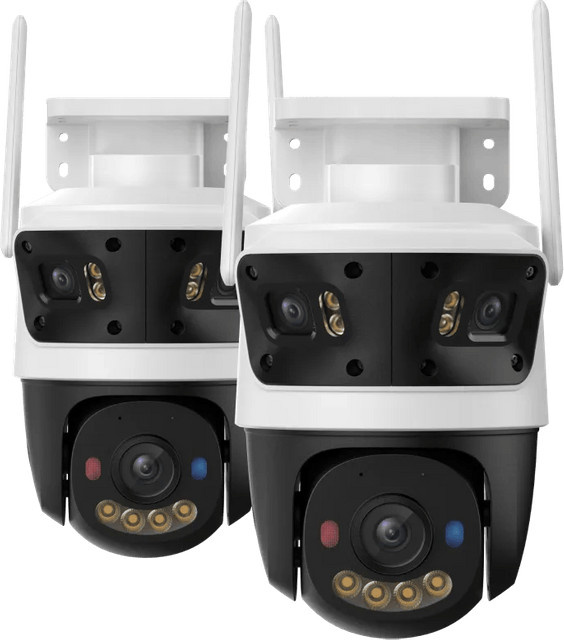 Imou Cruiser Triple 11MP Doppelpack WLAN Überwachungskamera in Weiß - Bild 1
