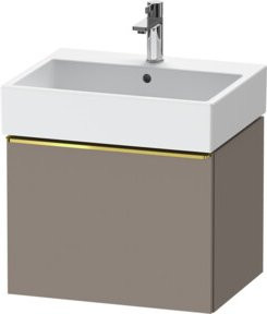 Duravit Waschtischunterschrank D-Neo grau glänzend wandhängend mit 1 Auszug B/T: 58,4 x 44,2 cm - Bild 1