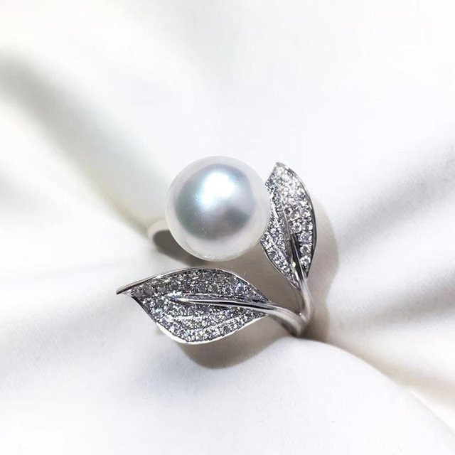 Huitan Ringe, Perle, Silber, Damen - Bild 1