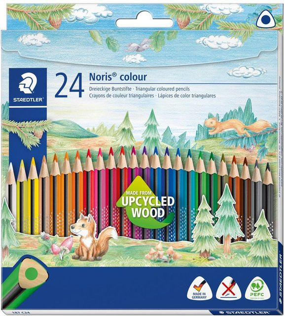 Staedtler Noris colour Buntstifte, 24 Stück, Multicolor, aus Holz - Bild 1