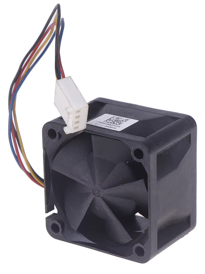 AVC High Speed Server Lüfter DBTB0428B2G, 12V 1A, 4-Pin PWM, Dual Kugellager, Schwarz, B/T/H: 4,0 x 4,0 x 2,8 cm - Bild 6
