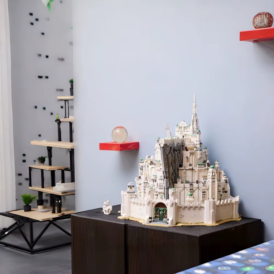 The City Capital Toys Minas Tirith, Bausteine, 8278 Teile - Bild 3