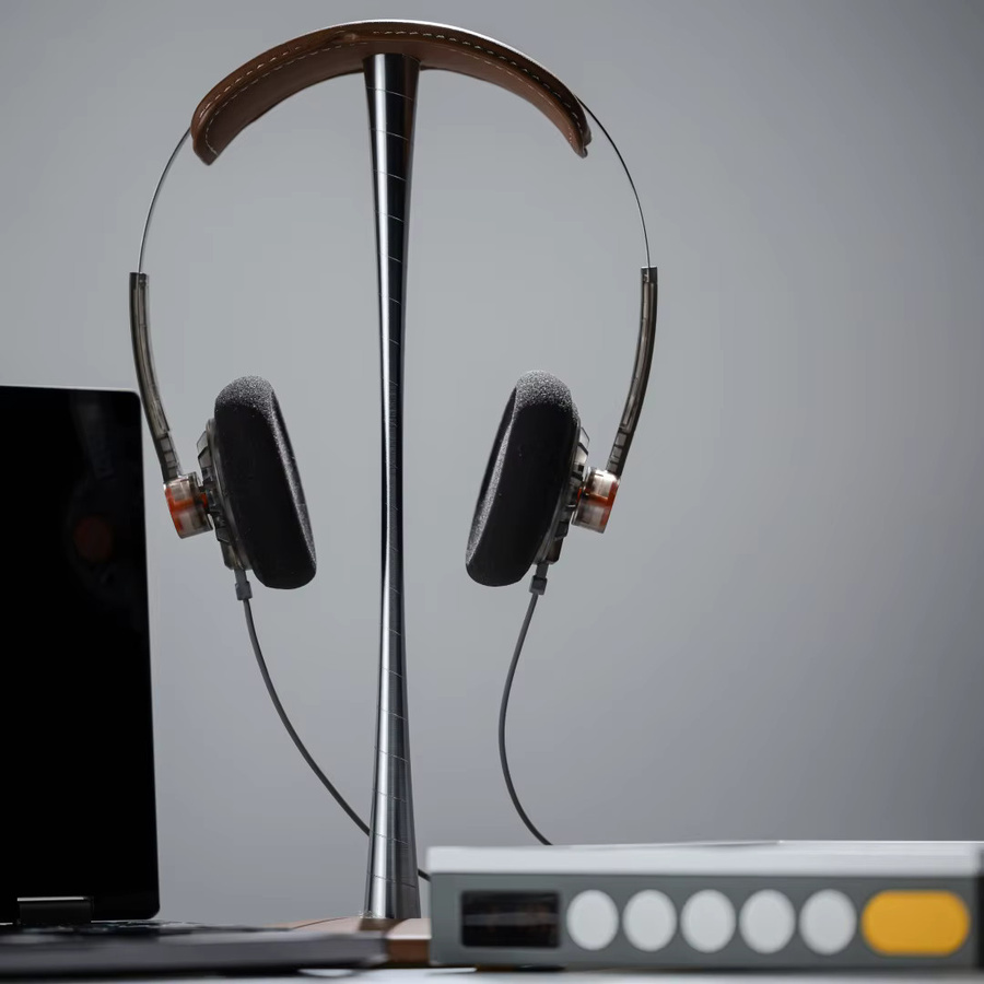 Moondrop On-Ear-Kopfhörer in Schwarz mit modularem und abnehmbarem Design, 40 mm - Bild 3