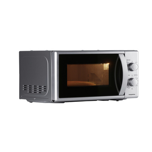 Respekta Unterbau- und Stand-Mikrowelle MW 700 in Silber, B: 45,2 cm, H: 30,6 cm - Bild 4