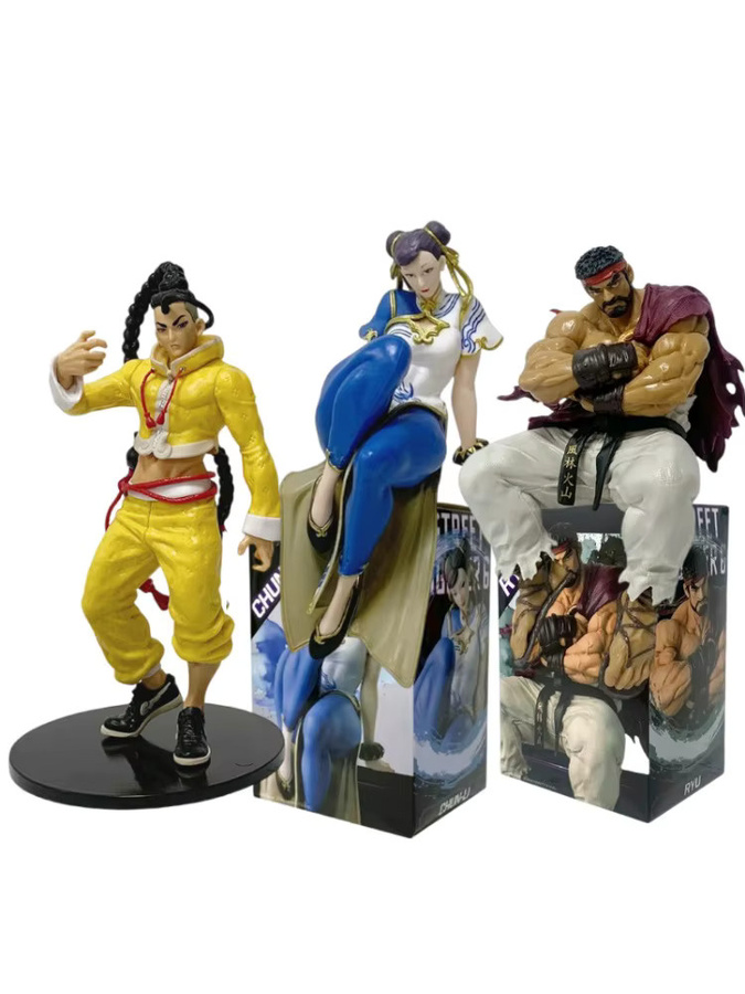 Bandai Street Fighter 6 Action-Modell, Chun-Li Ryu Jamie, PVC Desktop-Statue - Bild 3