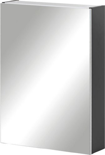 Schildmeyer Spiegelschrank Cosmo anthrazit, 1-türig, B/H/T: 50 x 70,7 x 16 cm - Bild 1