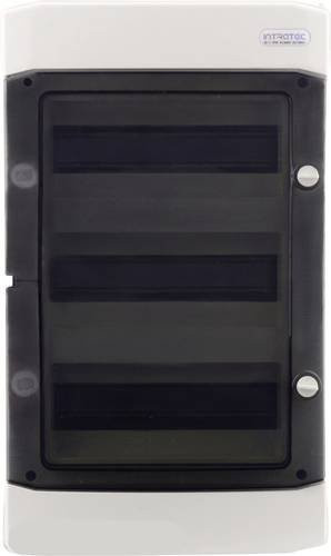 Intratec MKDGH36-01 Verteilerschrank aus Kunststoff in Weiß für die Aufputzmontage - Bild 1
