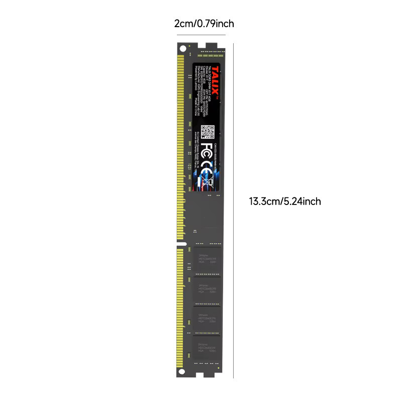 Lenovo TALIX DDR3 Desktop-RAM DIMM 240Pin PC3-12800 1600MHz Speichermodul in Schwarz - Bild 4