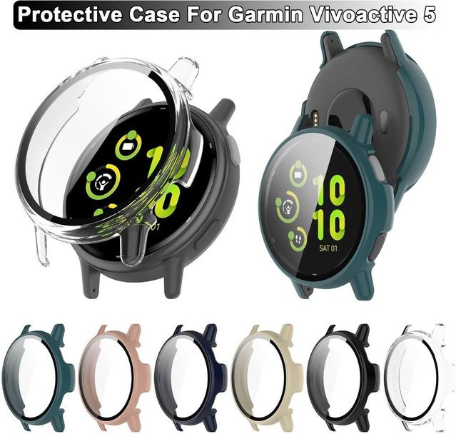 Garmin Vivoactive 5 Gehäuse Screen Protector, Weiß - Bild 1