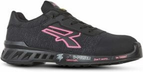 U-Power Halbschuh MICHELLE Sicherheitsschuh S1P ESD SRC in Schwarz, Größe 40 - Bild 1