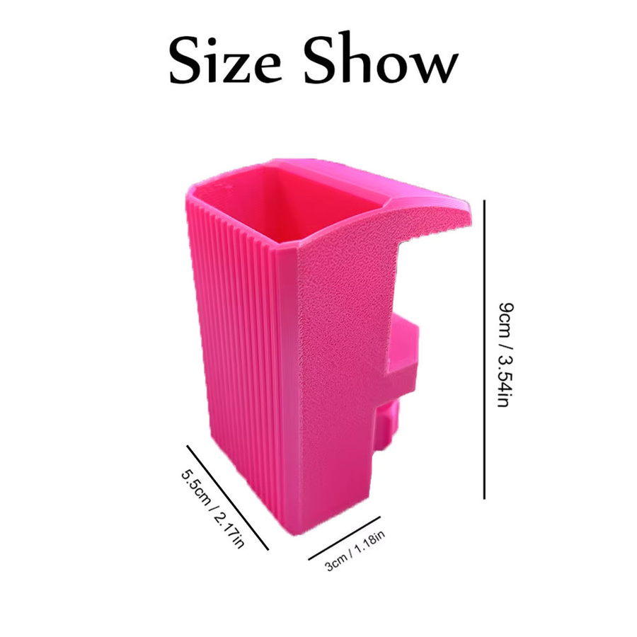 XUEQIXIAOZU 3D-Druck Diamant Malerei Zubehör Set mit bunten Punkt Bohrer Stifthaltern und Aufbewahrungsbox in Rot und Multicolour - Bild 4