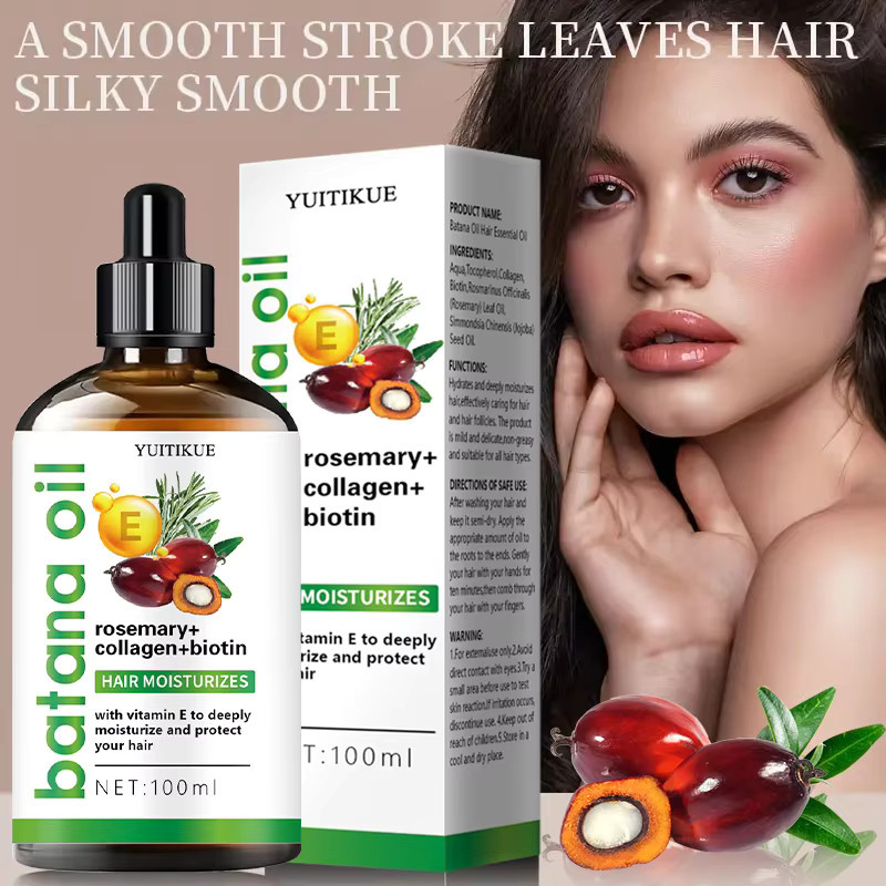 YUITIKUE Batana-Öl Haar-Essenzöl mit Kollagen, 100 ml - Bild 3