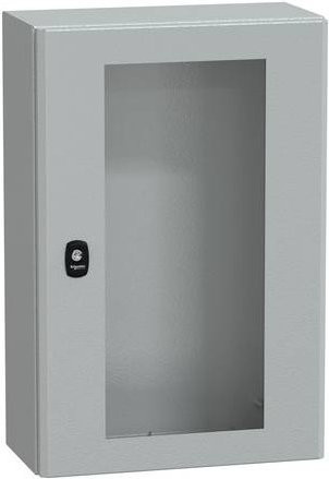 Schneider Electric PanelSeT S3DB NSYS3D6420T Schaltschrank aus Stahl in Grau, B/T/H: 40 x 60 x 20 cm - Bild 1