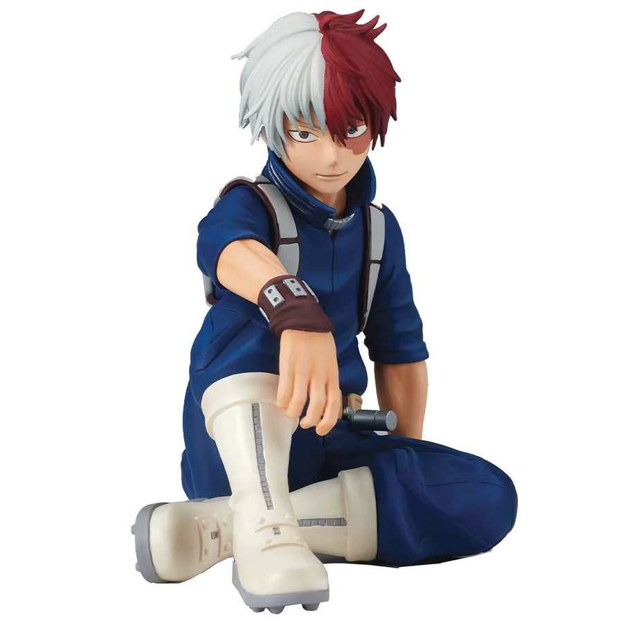 Bandai My Hero Academia Action Figure, Midoriya Izuku Bakugou Katsuki Todoroki Shoto Asui Tsuyu, Kunststoff, Bunt / Mehrfarbig - Bild 4
