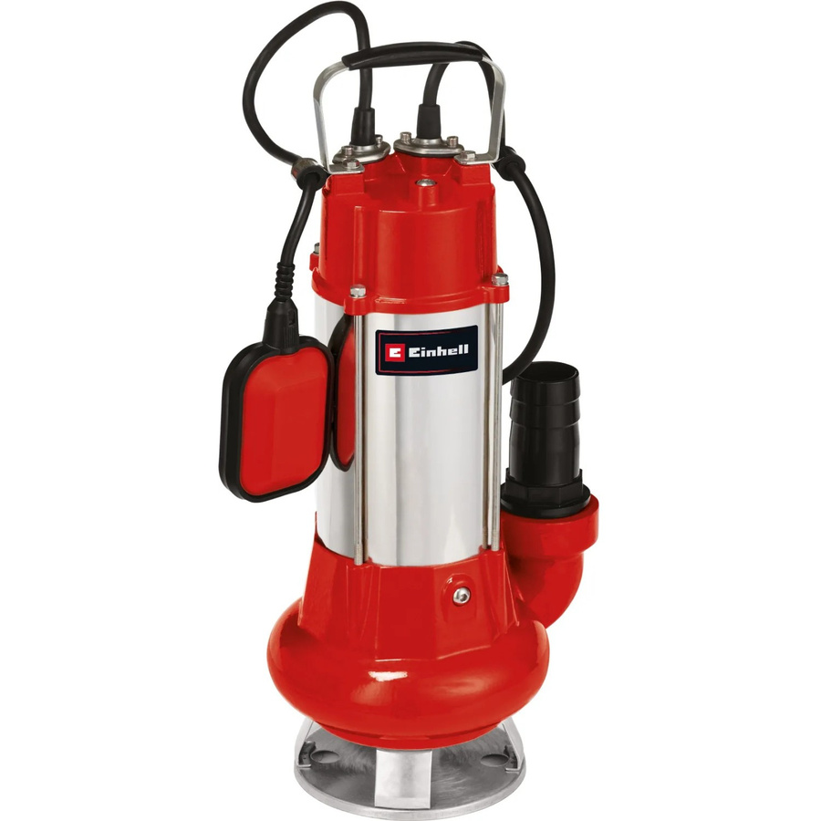 Einhell Schmutzwasserpumpe GC-DP 1340 G in Rot mit 23000 l/h Förderleistung - Bild 3