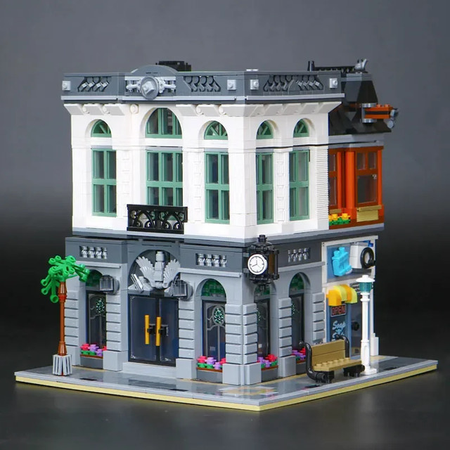 WSUEL Bank-Baustein-Set, Konstruktionsmodell, 2380 Teile - Bild 1