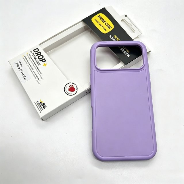 OTT-BOX Stoßfeste Handyhülle nach Militärspezifikation für iPhone 17 Pro Max in Pink - Bild 1
