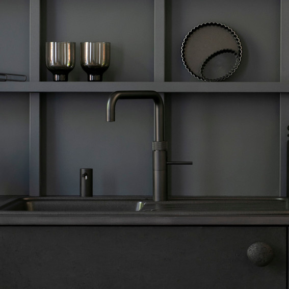 Quooker Fusion Square Heißwasser-System Schwarz FNSBLK mit PRO3 - Bild 1