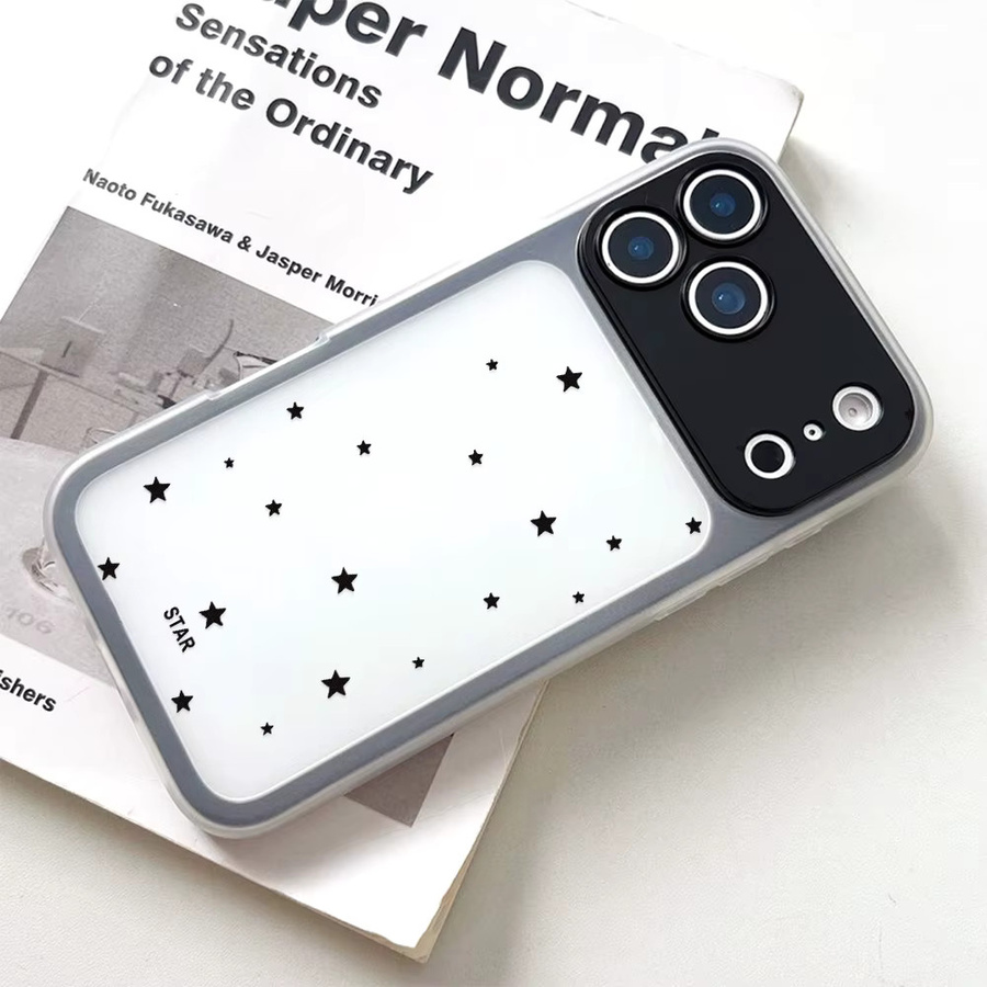AKABEILA Handyhülle im INS Star Design für iPhone 17 Pro Max, 16, 15, 14, 13 – Schützende Hartschalen-Hülle aus PC - Bild 4