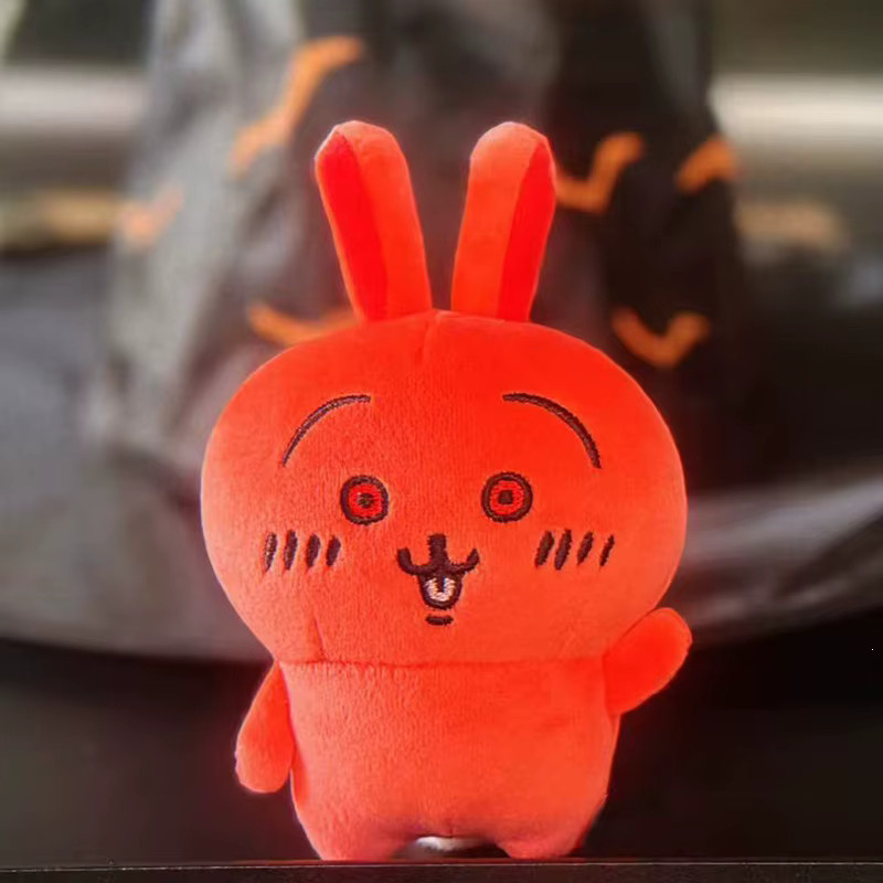 Bandai Rote Usagi Wütende Usagi Plüschtiere, Schlüsselanhänger, Rot - Bild 2