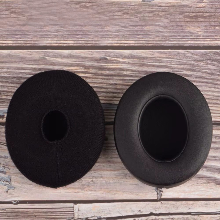 Staubschützende Ohrpolster aus gestricktem Stoff für Beats Solo 2/3 und Studio 2/3 Kopfhörer, 1 Paar, Blau/Mehrfarbig - Bild 2