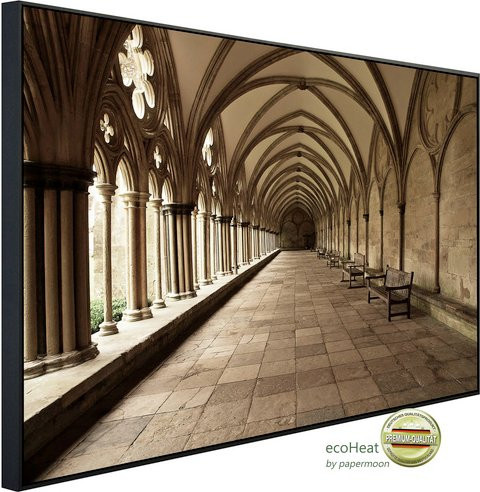 papermoon Infrarotheizung EcoHeat Torbogen der Kathedrale mit Matt-Effekt in Bunt, App-Steuerung und Überhitzungsschutz, B/H/T: 120 x 60 x 60 cm - Bild 1