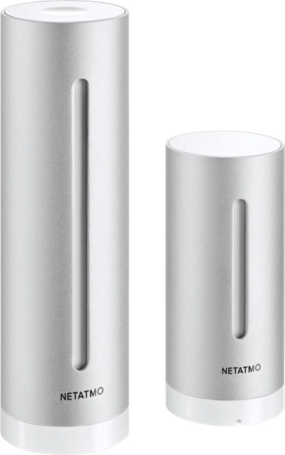 Netatmo Smarte Wetterstation NWS01 in Grau mit App-Steuerung und Wettervorhersage - Bild 1