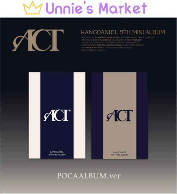 KANGDANIEL ACT POCA Album A-Version in Weiß - Bild 1