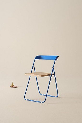 Jotex FOLD Klappstuhl modern in Ash mit MDF und Metall - Bild 1