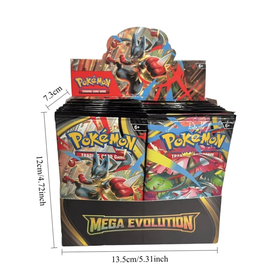 Bandai Pokémon Mega Evolution Phantasmal Flames, Sammelkarten, Nachfüllpack, Englisch, ab 6 Jahren - Bild 4
