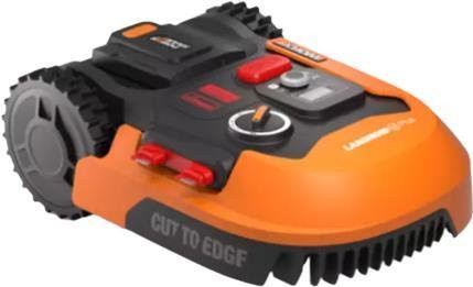 Worx WR165E Rasenmähroboter Akku Schwarz Orange mit Worx Powershare und Pivotierung-Messern - Bild 1