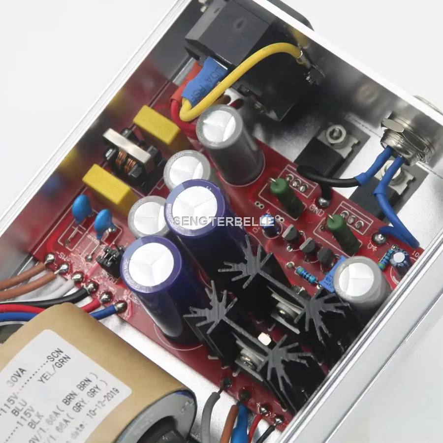 SENGTERBELLE HiFi TeraDak 30W Lineares Netzteil in Silber für USB, XMOS, 6631, TE8802L und TE7022L mit DC5V@3A - Bild 2