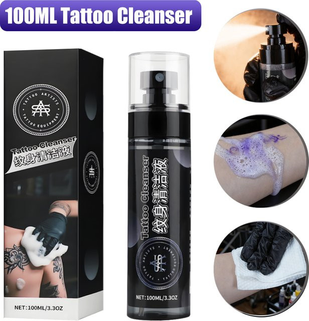 JUN.M Transferspray Tattoo-Reinigungsspray, 100 ml - Bild 1