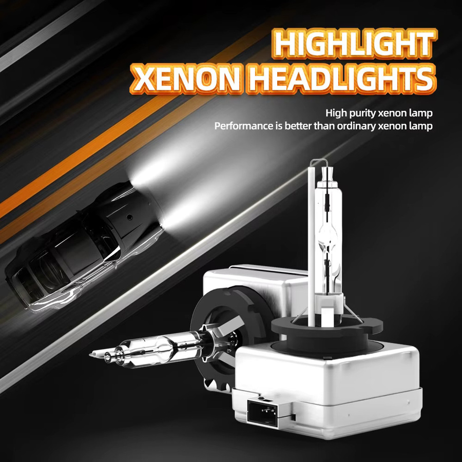 KINGSOFE HID Xenon Scheinwerfer Ersatzlampe D3S 35W für Tesla Modell S, 6000K Weiß, 3800Lm - Bild 3