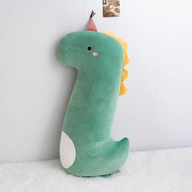 Kidsly Einhorn Dinosaurier Giraffe, Plüschkissen, Stofftiere, 55cm, ab 14 Jahren - Bild 1