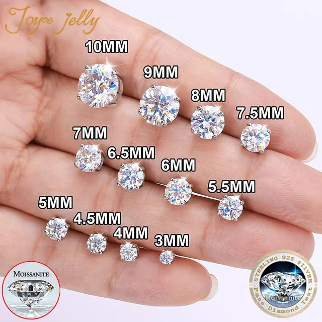 JOYCE JELLY Ohrstecker, 925 Silber, Diamant, Damen - Bild 1