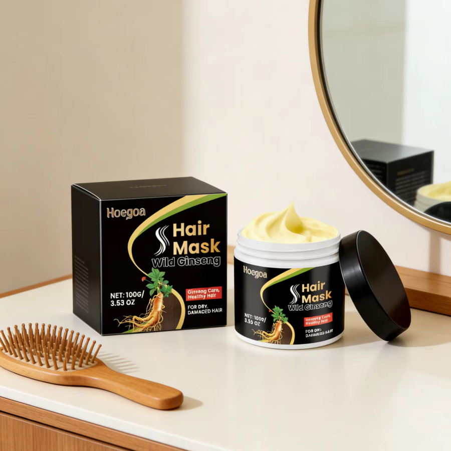Hoegoa Haar-Reparaturmaske mit Wildginseng-Wurzel, 100g - Bild 4