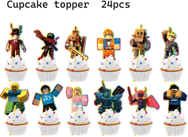 Discover Intime Roblox Kuchenaufsatz, Cupcake-Aufsatz Sets - Bild 1