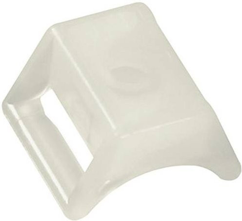 HellermannTyton Befestigungssockel NY3256-N66-NA-M1 schraubbar, Transparent - Bild 1