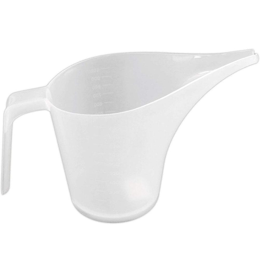 TOMTOP JMS Trichterkrug als transparenter Messbecher mit Mundspitze, 1000 ml - Bild 2