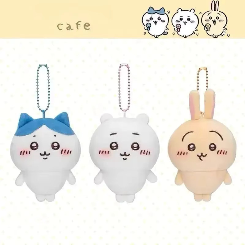 Bandai Usachi Hachiware Plüsch-Schlüsselanhänger, Plüschpuppe, 13cm - Bild 3