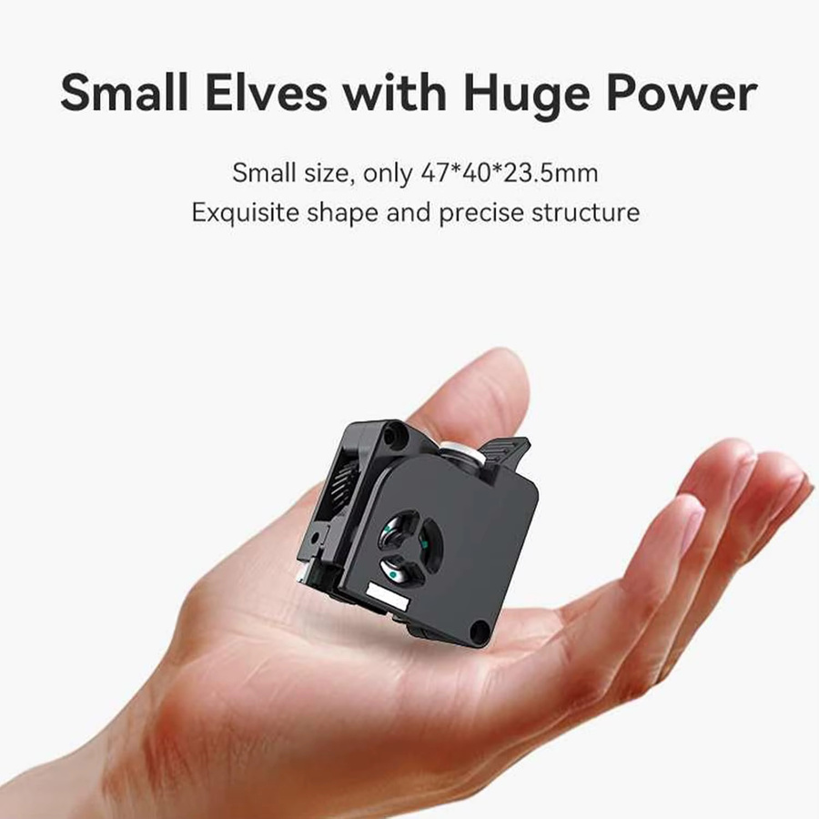 Creality K2 Plus Extruder Kit K2P Ersatz mit Dual Gear Drive für Smooth Feeding und Filament Break Sensor in Schwarz - Bild 2