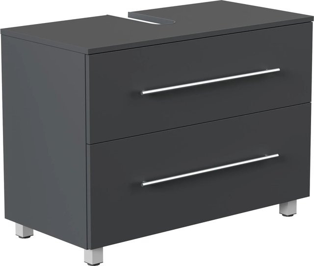 Posseik Mondial Universal Unterbau auf Standfüßen, Breite: 85 cm, Tiefe: 41,6 cm, Höhe: 63 cm, Grafit - Bild 1